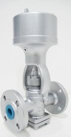 Pneumatic Control Steam Three Way Two Position Valve With Flange