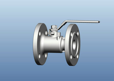Gas Two Piece High Temperature Ball Valves 3 Inch Floating Ball Valve